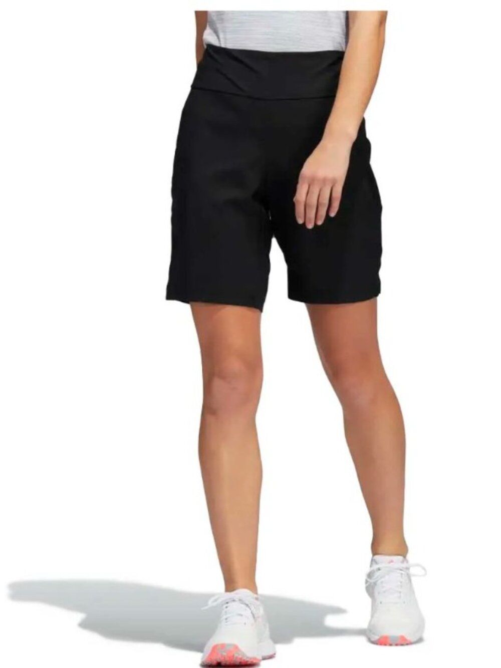 NWT Adidas Women's Ultimate365 Modern Bermuda Golf Shorts, Black SMALL HA3410